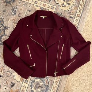 Maroon Gianni bini jacket